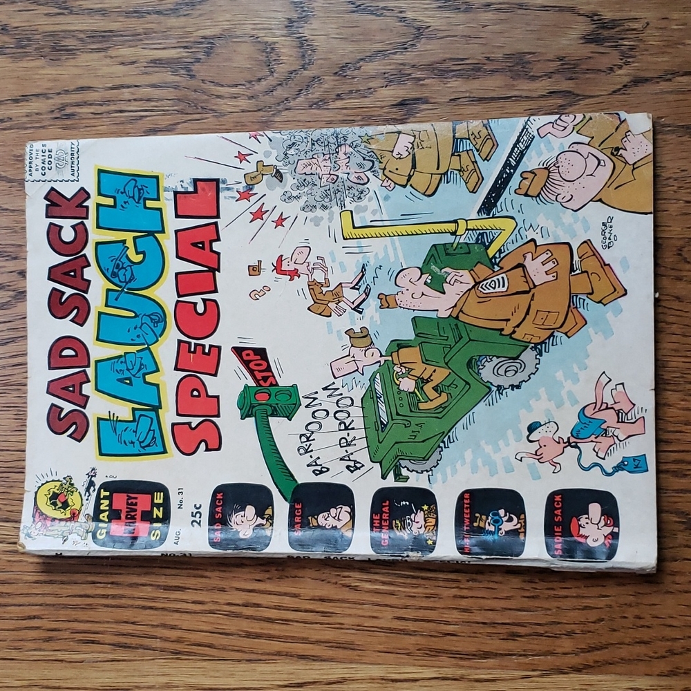 Vintage 60s Sad Sack Laugh Special Volume 1 No. 31 Harvey Comics Comic Book